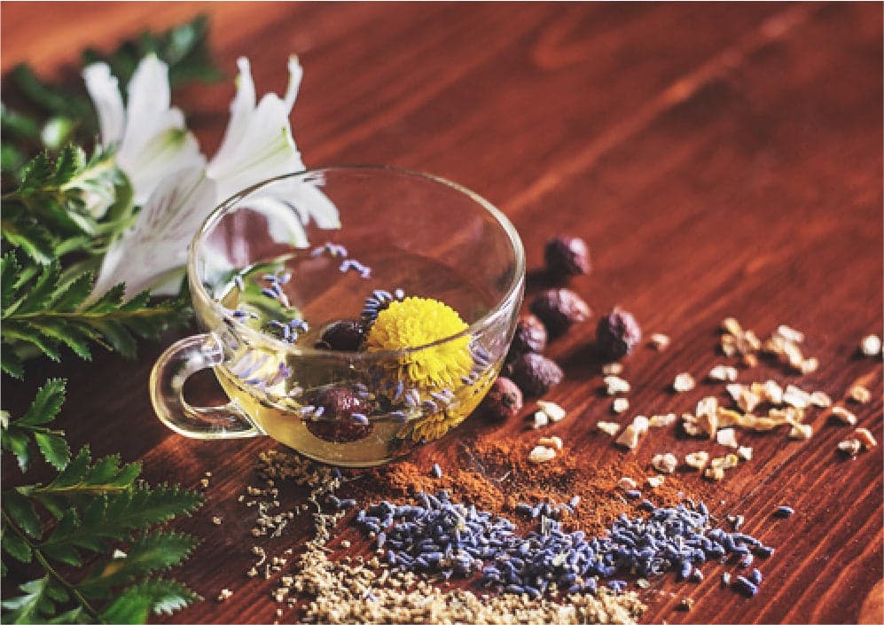 Ingredientes vegetais naturais