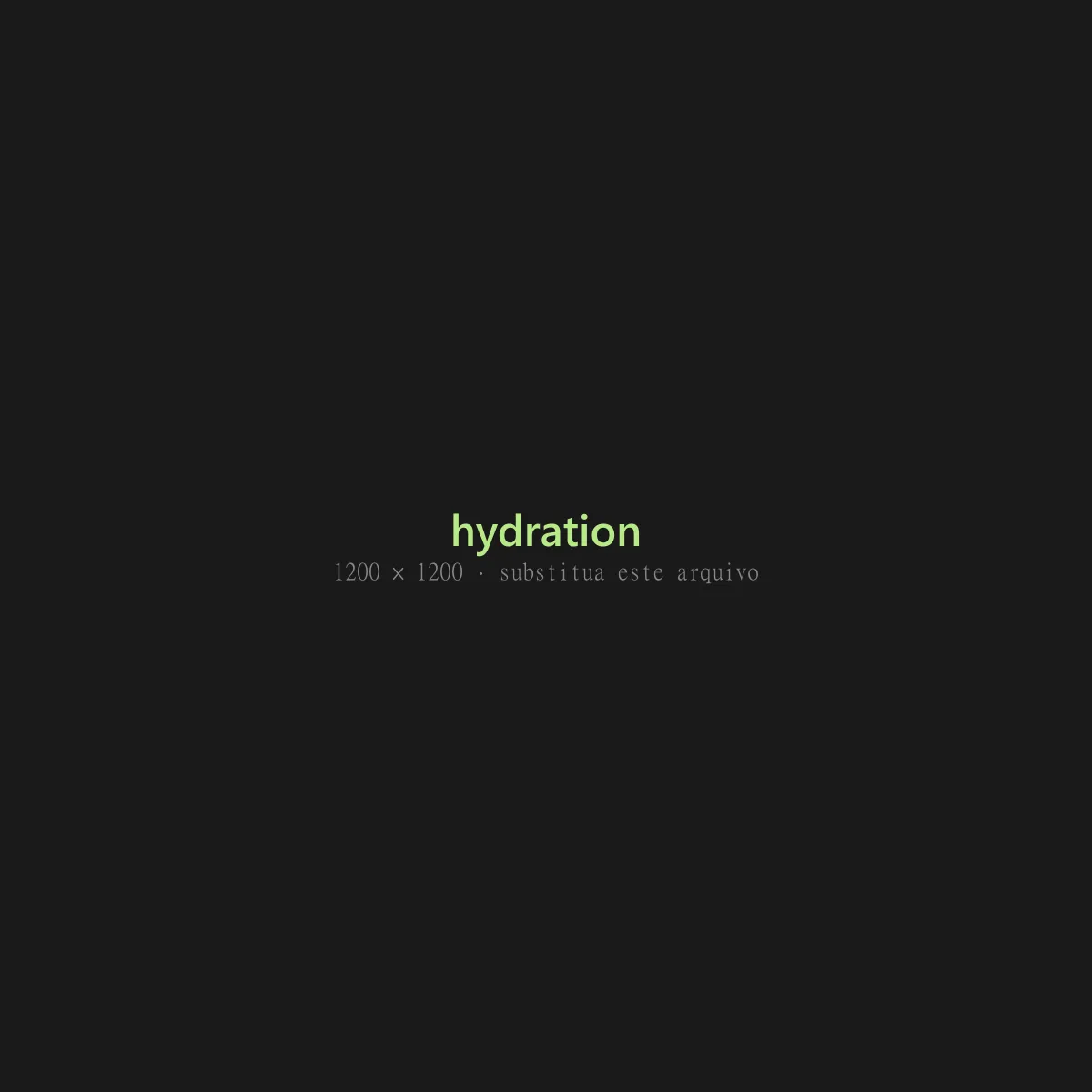 Hydration